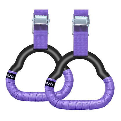 Hanging Ring Home Children's Horizontal Bar Indoor Adult Pull-up Stretch Fitness Equipment Adjustable Ring Pull Training - GabyFit Goods