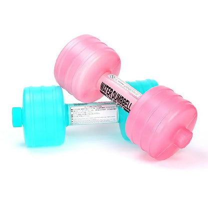 1kg Weight Loss Water Dumbbell Adjustable Gym Exercise Equipment Home Fitness Gym for Fitness Aquatic Barbell Gym Weight Loss - GabyFit Goods