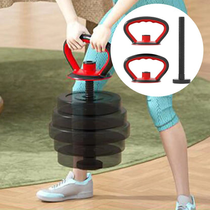 Kettlebell Handle Weight Grip Dumbbell Push up Kettlebell Grip Kettlebell Bar for Sports Training Gym Gym Bag Outdoor - GabyFit Goods