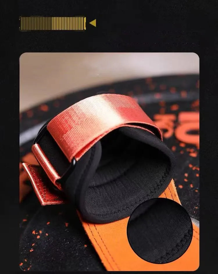 1Pair Gym Pads Cowhide Gym Gloves Grips Anti-Skid Weight Power Belt Lifting Pads Deadlift Belt Workout Palm Protection Lu