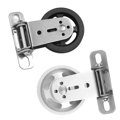 Wall-mounted Gym Home Rotating Silent Pulley Bearing Pulley for DIY Gym Equipment Pulley Block Stainless Steel Mute BearingWheel - GabyFit Goods