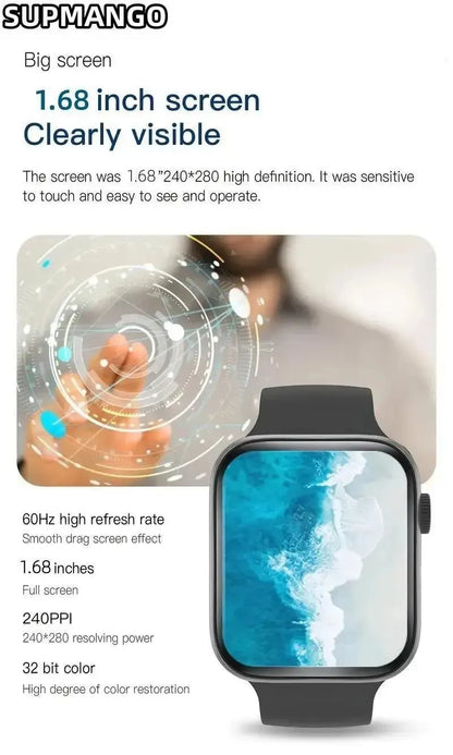 S8 Smart Watch Smartwatch X7 Men Dial Call Smart Watch Tracker Health Sport Tracker Women Watch X8 - GabyFit Goods