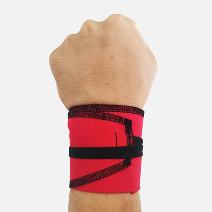 Wrist Wraps,GYM Strength Wrap, Street Workout Band muñequeras brace hand,Cotton Ripstop Fabric Weightlifting Wrist Support, - GabyFit Goods