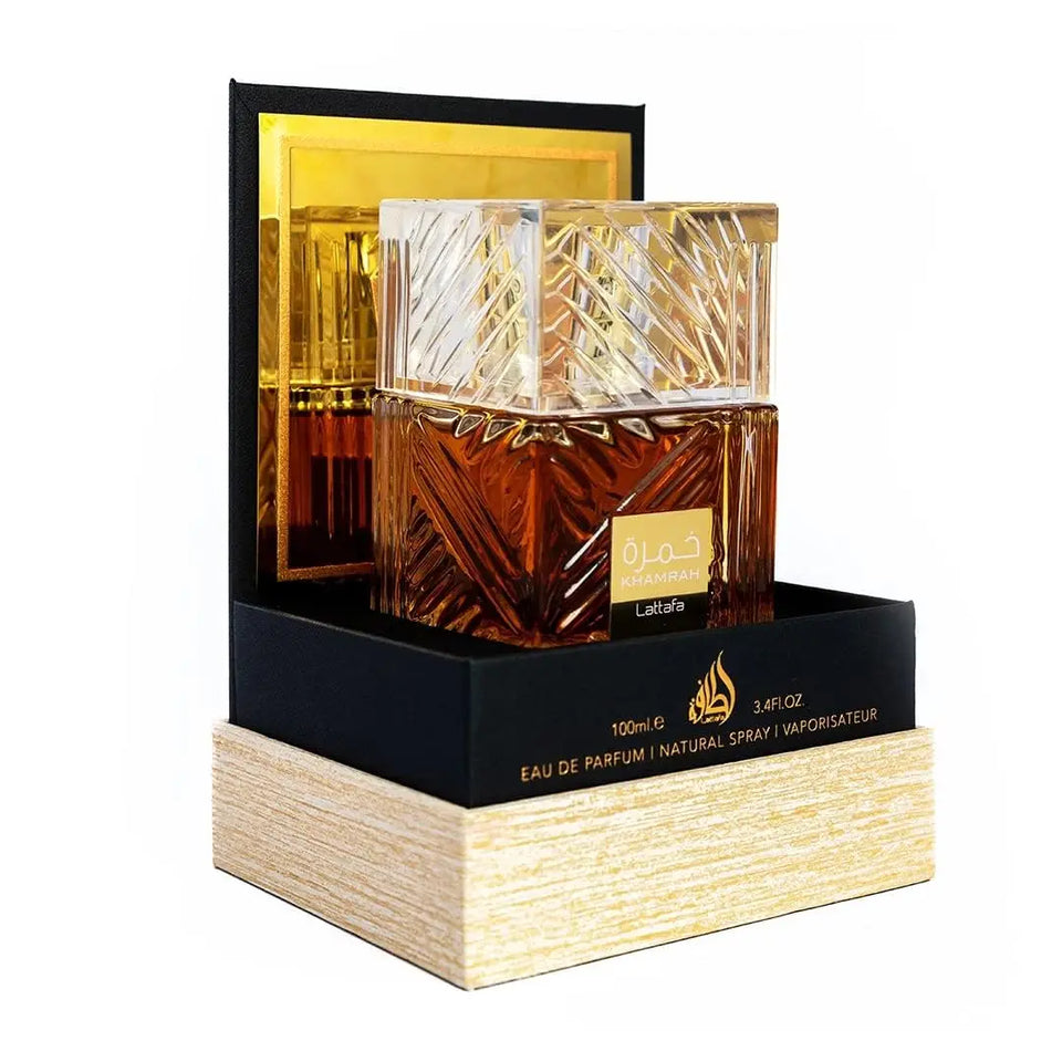 Lattafa Khamrah Perfume Eau de Parfum Spray Original Arabian Perfume Aromatic Spicy Fragrance For Women For Men For Evening Wear