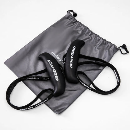 Pull Up Handles Grips Gym Training Fitness Grip Resistance Band Handles Face Pull, Rowing, Lat Pulldown ,Barbells for Home Gym - GabyFit Goods