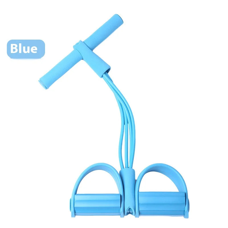 Multifunction Tension Rope Resistance Band Elastic Pedal Puller Leg Stretching Slimming Training Portable Fitness Equipment - GabyFit Goods
