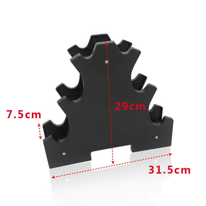 Dumbbell Rack Fitness Fixing Triangle Shaped Stand Storage Bracket Holder Gym Equipment Accessories Gym - GabyFit Goods