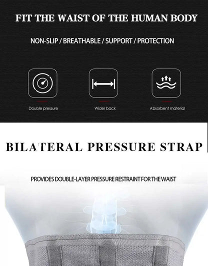 JINGBA SUPPORT Fitness Waist Back Support Belts Sweat Belt Trainer Trimmer Musculation Abdominale Sports Lumbar joint Protector - GabyFit Goods