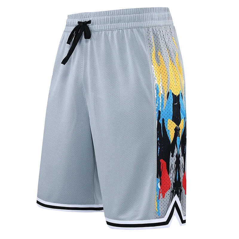 Men's Basketball Scanties Outdoor Sports Quick Drying Short Summer Fitness Joggers Casual Breathable Beach Trousers Sweatpants