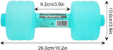 1kg Weight Loss Water Dumbbell Adjustable Gym Exercise Equipment Home Fitness Gym for Fitness Aquatic Barbell Gym Weight Loss
