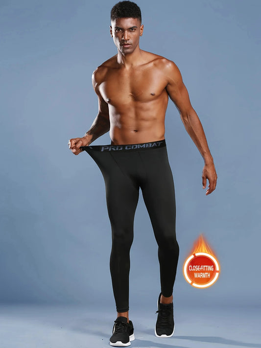 High-Performance Compression Leggings for Men Fitness Workouts Tights for Enhanced Fitness Performance and Running Comfort - GabyFit Goods