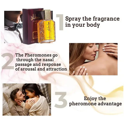 100ml Original Men's Perfume Lasting Fragrance Floral Scent Golden Earl  Arabian Dubai Perfumes Hombres Originales Daily Dating - GabyFit Goods