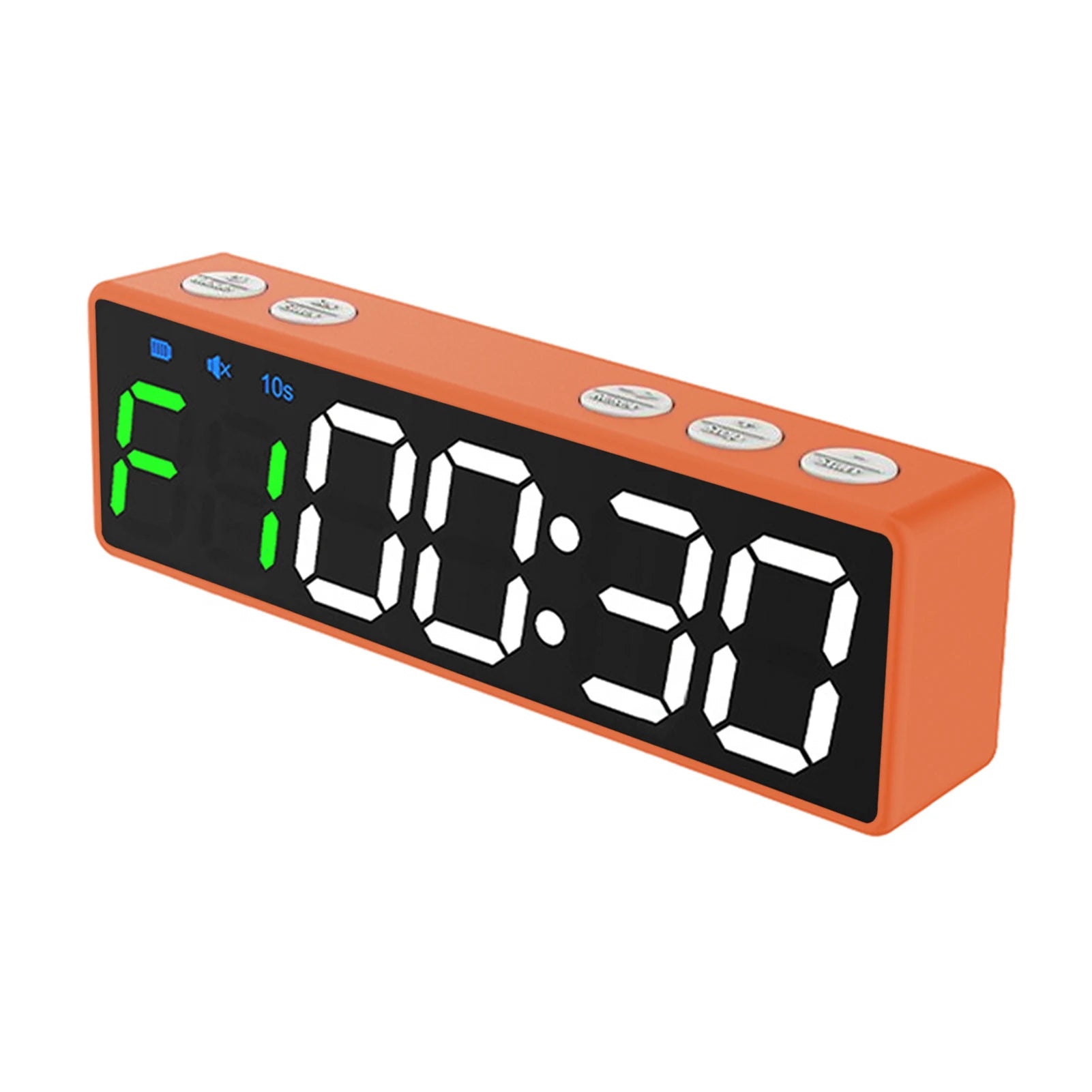 Mini Gym Timer Rechargeable Stopwatch Portable Countdown/up Clock with Magnetic Back for Home Gym Fitness Training - GabyFit Goods
