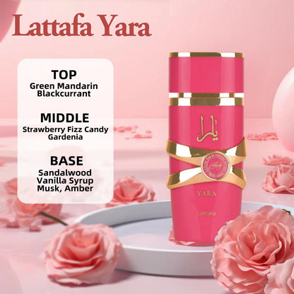 Lattafa Asad Bourbon Original Arab Perfumes Lattafa Yara Perfume Women Eau De Parfum High Quality Arabian Perfume For Women Men - GabyFit Goods