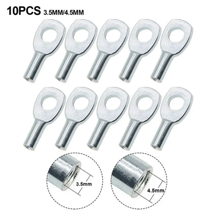 10pcs Gym Pulley Machine Cable Eyelet Terminal Wire Rope Port Joint Stopper Gym Gyms Steel Wire Gym Pulley Machine Cable Eyelet - GabyFit Goods