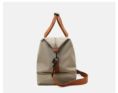 Gym Bag Travel Fitness Bag for Women Large Capacity Men's Sports Luggage bag Waterproof Female Messenger Bag Dry And Wet Handbag - GabyFit Goods