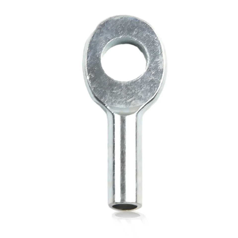 10pcs Gym Pulley Machine Cable Eyelet Terminal Wire Rope Port Joint Stopper Gym Gyms Steel Wire Gym Pulley Machine Cable Eyelet