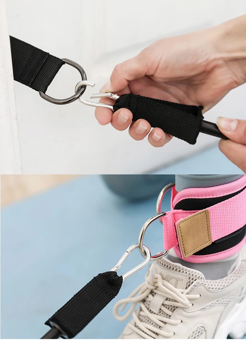 Ankle Strap For Cable Machines - Padded Gym Cuff For Ankle Protector Gym Sports Training Equipment Fitness Ankle Protector 1Pc - GabyFit Goods