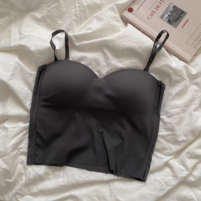 4 Colors Camisole for Women Fitness Crop Tops Summer Elegant Sexy All-match Casual Aesthetic Solid New - GabyFit Goods