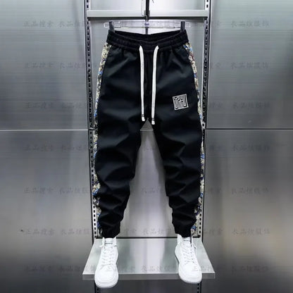 2023 Spring Autumn Men's Trousers Hip Hop Fashion Streetwear Joggers Pants Men Casual Men Clothing Elastic Waist Sweatpants Men