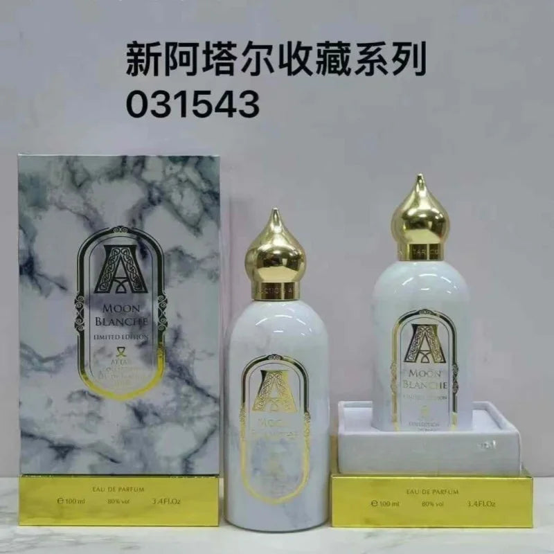 Attar Collection Series  Unisex Perfume 100ml, Arabian Oud Scent, Long-Lasting Luxury Attar Oil, Eau de Parfum for Men & Women