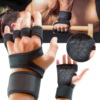 Weight Lifting Training Gloves for Women Men Fitness Sport Cycling Breathable Gym Gloves Palm Protector Fingerless Gym Equipment - GabyFit Goods