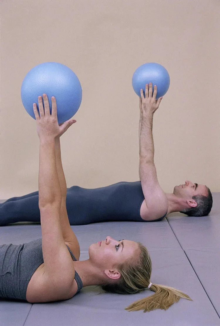 Pilates Yoga Ball Mai Pipe Ball PVC Explosion-proof matte 25cm Mini Ball Gymnastics Balance Fitness Hip Ball - GabyFit Goods