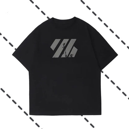 New Sports Short sleeved T-shirt Men Running Loose Summer Round Neck Quick Drying Breathable Fitness Tops Mesh training T-shirt