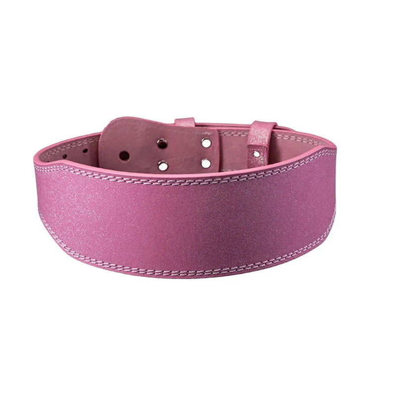 Pink Flash Fitness Belt Weightlifting Powerlifting Belts Gym Fitness Deadlift Pull Up Waist Support Squat Guard Waist Protection