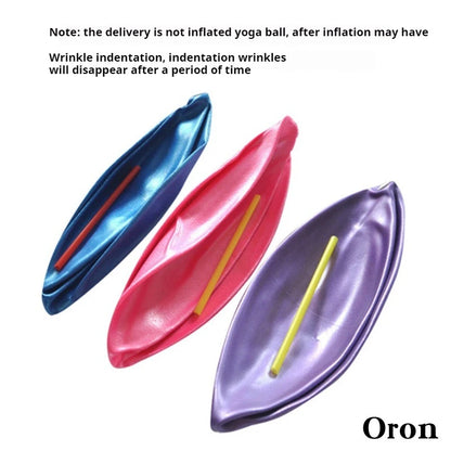 Pilates Yoga Ball Mai Pipe Ball PVC Explosion-proof matte 25cm Mini Ball Gymnastics Balance Fitness Hip Ball - GabyFit Goods