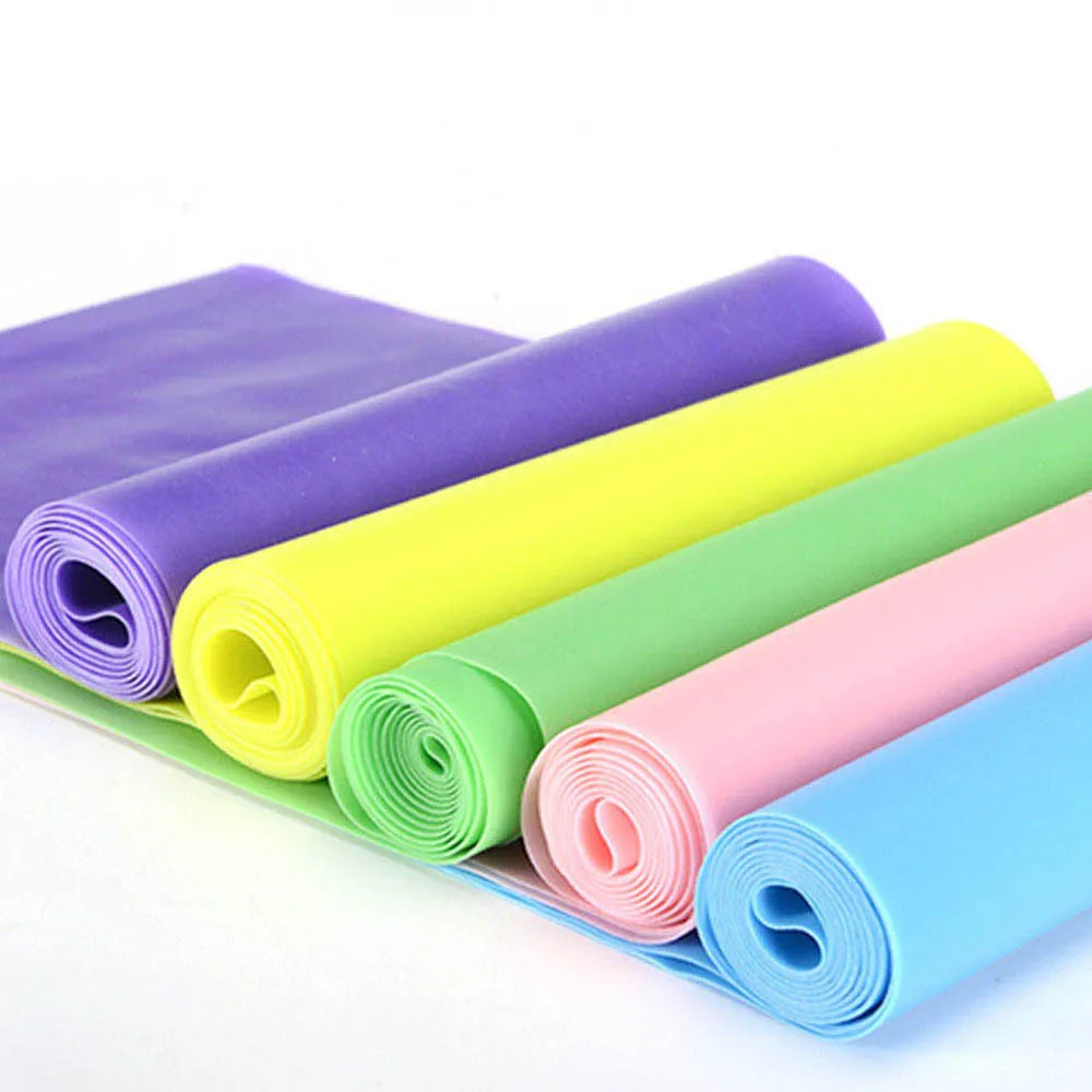 Resistance Bands for Working Out Exercise Bands Physical Therapy Outdoor Fitness Training Pilates Home Gym Stretch Elastic Band - GabyFit Goods