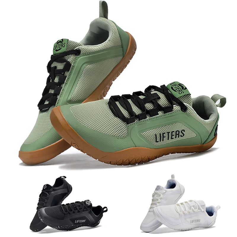 35-45 Unisex Gym Lightweight Sports Hard Pull Squat Training Shoe Pro Hook & Loop Weightlifting Shoes Outdoor Casual Sports Shoe