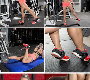 1 PC Ankle Straps gym Fitness Anklet Sports Anklet Foot Buckle Ankle Weights  gym Ankle Shackles Bodybuilding Resistance Strap