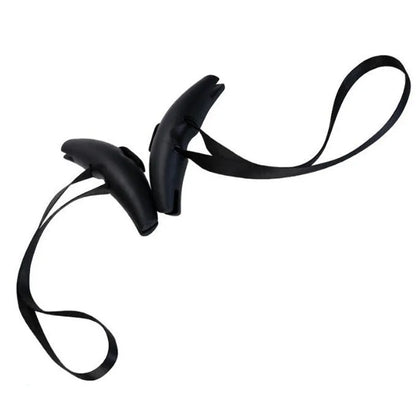 1pair Gym Pull Up Handles Rubber Grip Heavy Duty Cable Machine Handles Weight-lifting Gym Equipment - GabyFit Goods