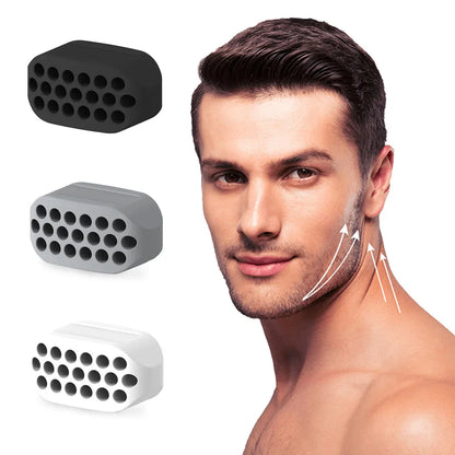 Jaw Exerciser for Men Women Facial Jaw Exerciser Gym Fitness Ball Muscle Training Neck Face Slimming Mouth Jawliner - GabyFit Goods