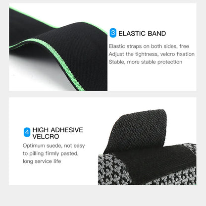 Sports Compression Knee Brace Elastic Support Pads Knee Pads Fitness Equipment Volleyball Basketball Cycling 2023 - GabyFit Goods