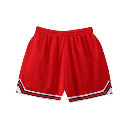 Basketball Pants Summer American Sports Shorts Fitness Breathable Casual Men and Women Running Loose Quarter Pants Sweat-wicking