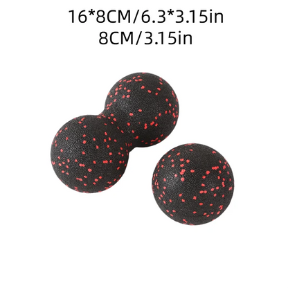 Yoga Peanut Balls Body Massage Fascia Ball Suit Foam Block High Density Muscle Relaxation Lacrosse Exercise Fitness Relieve Pain - GabyFit Goods