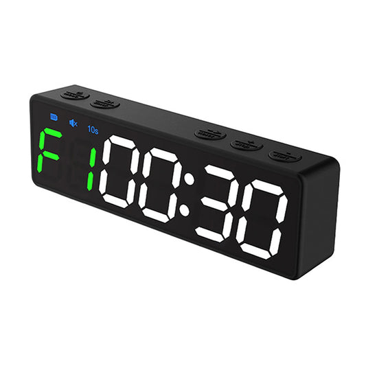 Mini Gym Timer Rechargeable Stopwatch Portable Countdown/up Clock with Magnetic Back for Home Gym Fitness Training - GabyFit Goods