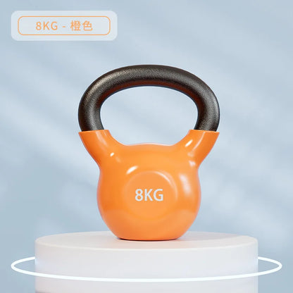 Kettlebell Fitness for Men and Women Home Gym 8KG Weighted Ball Dumbbell for Deep Squats Abdomen Slimming Arm Butt Training