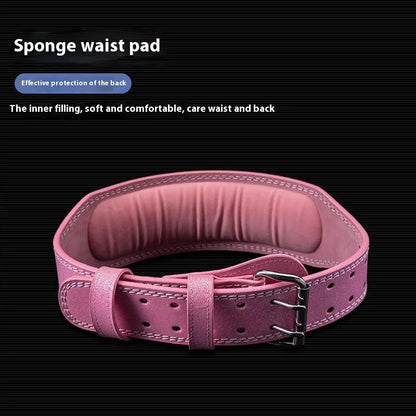 Pink Flash Fitness Belt Weightlifting Powerlifting Belts Gym Fitness Deadlift Pull Up Waist Support Squat Guard Waist Protection