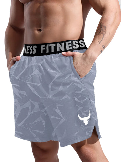 Men's sports shorts, fitness shorts, breathable and soft