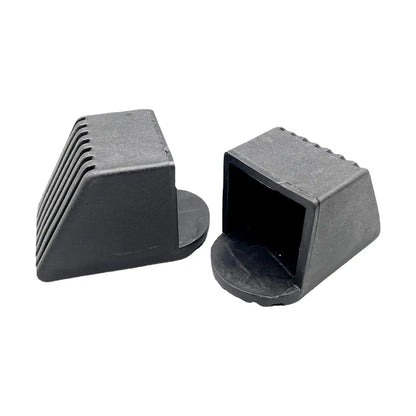 2 Pieces Gym Equipment Square End Cap Gym Fitness Equipment Accessories Gym Accessories Fitness Accessories Square End Cover - GabyFit Goods