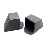 2 Pieces Gym Equipment Square End Cap Gym Fitness Equipment Accessories Gym Accessories Fitness Accessories Square End Cover