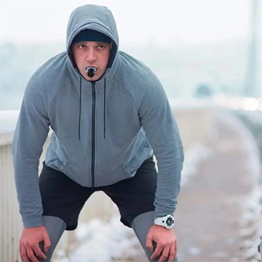 Breathing Trainer Lung Respirator Fitness Equipment Respiratory Silicone High Altitude Training Outdoor Expiratory Exercise Tool - GabyFit Goods