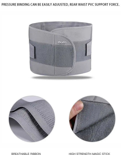 JINGBA SUPPORT Fitness Waist Back Support Belts Sweat Belt Trainer Trimmer Musculation Abdominale Sports Lumbar joint Protector - GabyFit Goods