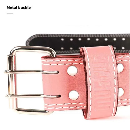 Professional Gym Weightlifting Belt Bodybuilding Fitness Belt Barbell Powerlifting Training Waist Protector Gym Belt For Fitness - GabyFit Goods