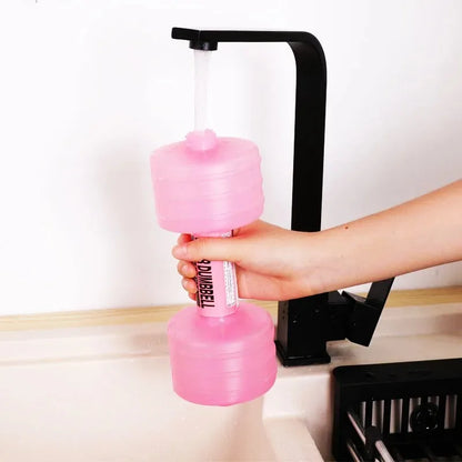 1kg Weight Loss Water Dumbbell Adjustable Gym Exercise Equipment Home Fitness Gym for Fitness Aquatic Barbell Gym Weight Loss - GabyFit Goods