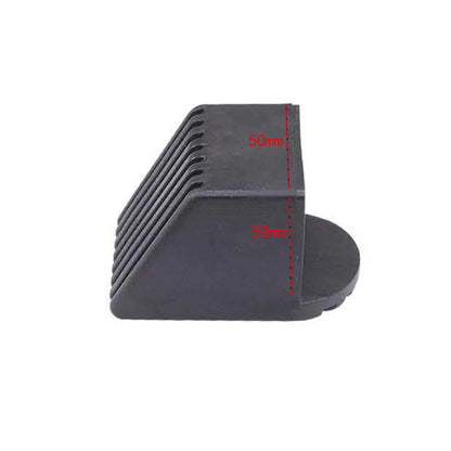 2 Pieces Gym Equipment Square End Cap Gym Fitness Equipment Accessories Gym Accessories Fitness Accessories Square End Cover - GabyFit Goods