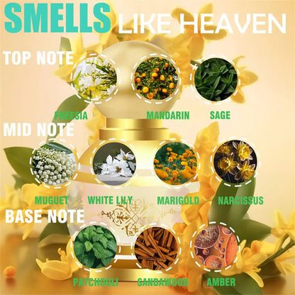 Luxury Arabian Oud Perfume for Women - Long Lasting Aroma Eau De Parfum - Middle Eastern & Dubai Inspired Scent for Men & Women - GabyFit Goods